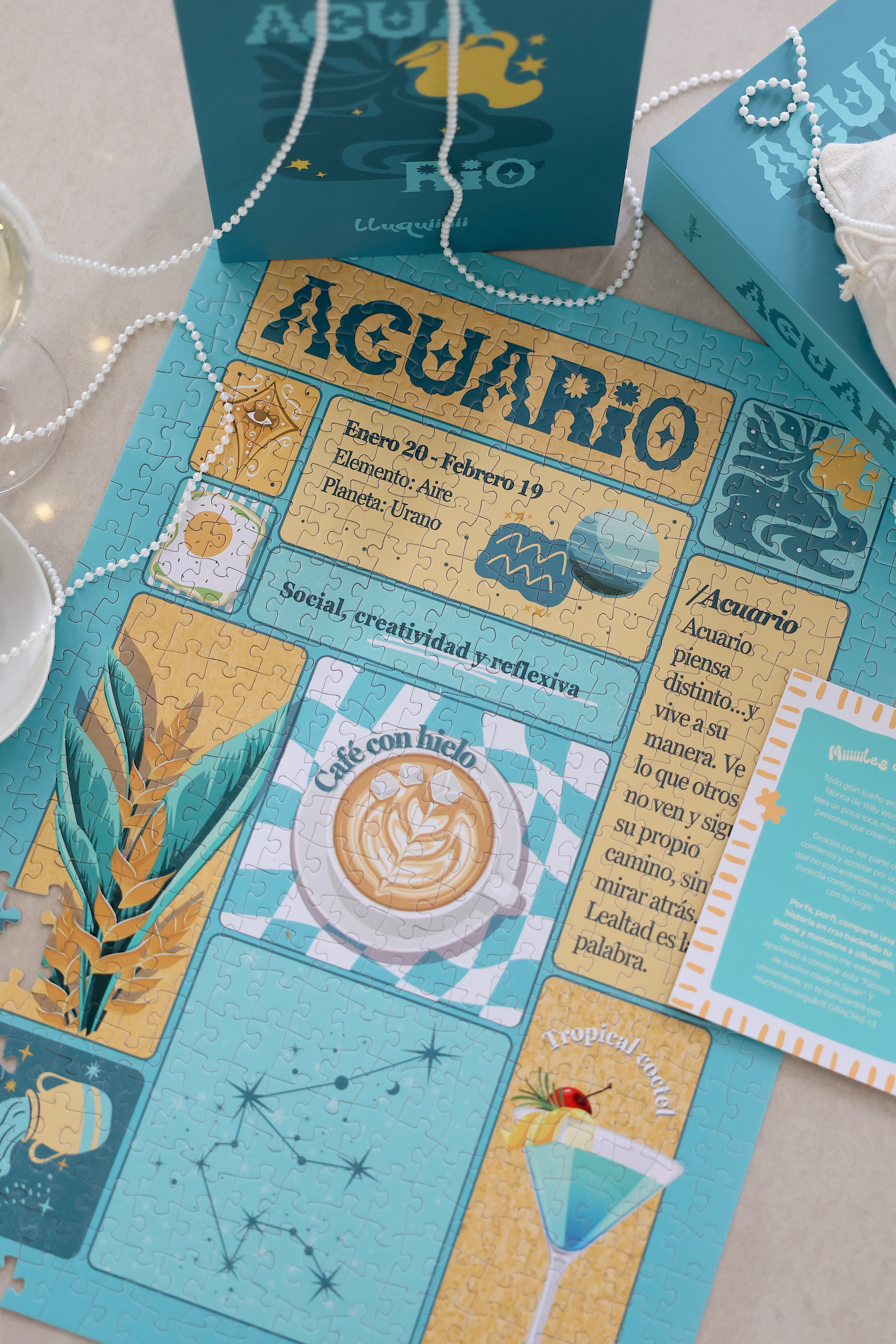 Regalo para Acuario — puzzle zodiacal lluquiiiiii