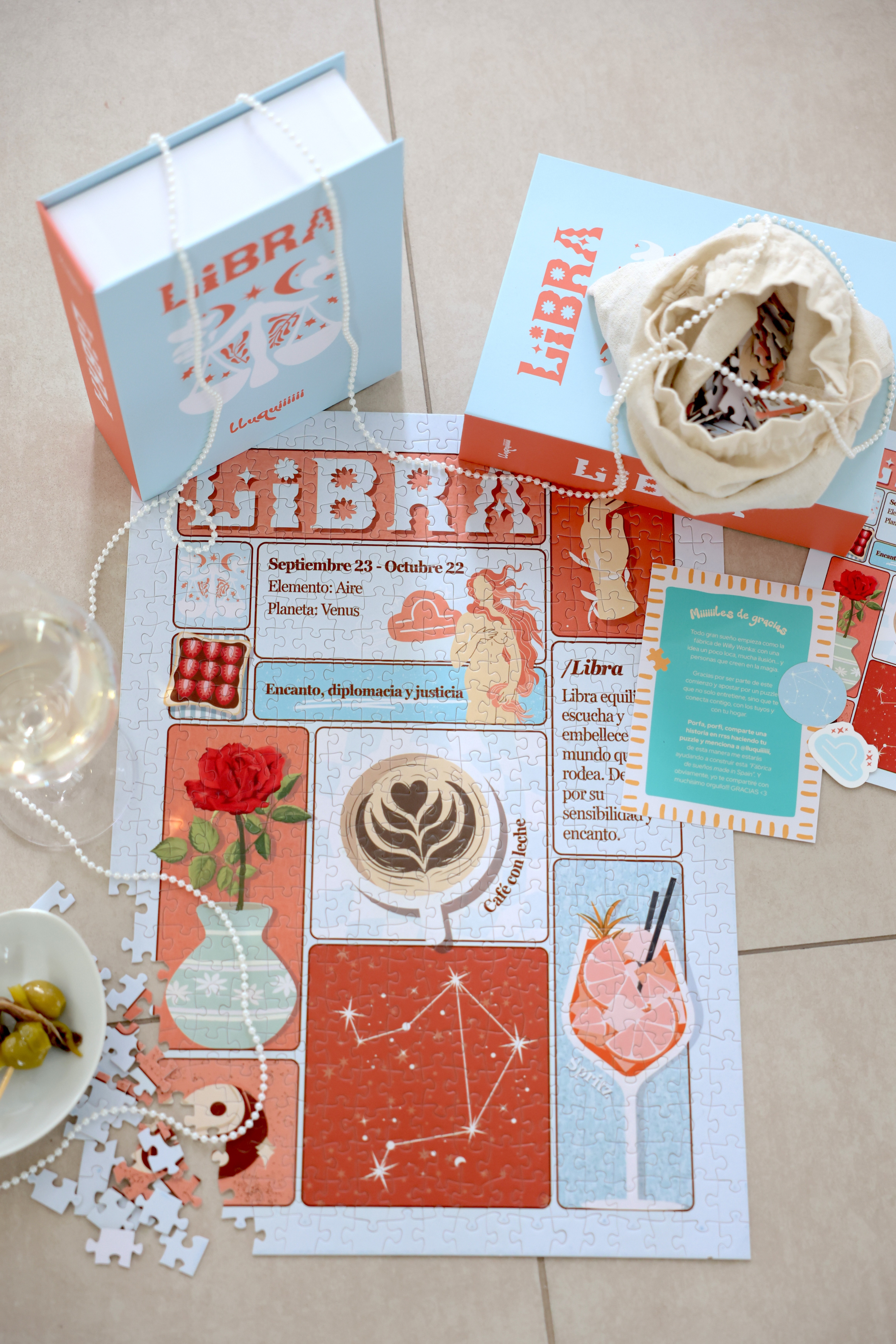 Regalo para Libra — puzzle zodiacal lluquiiiiii