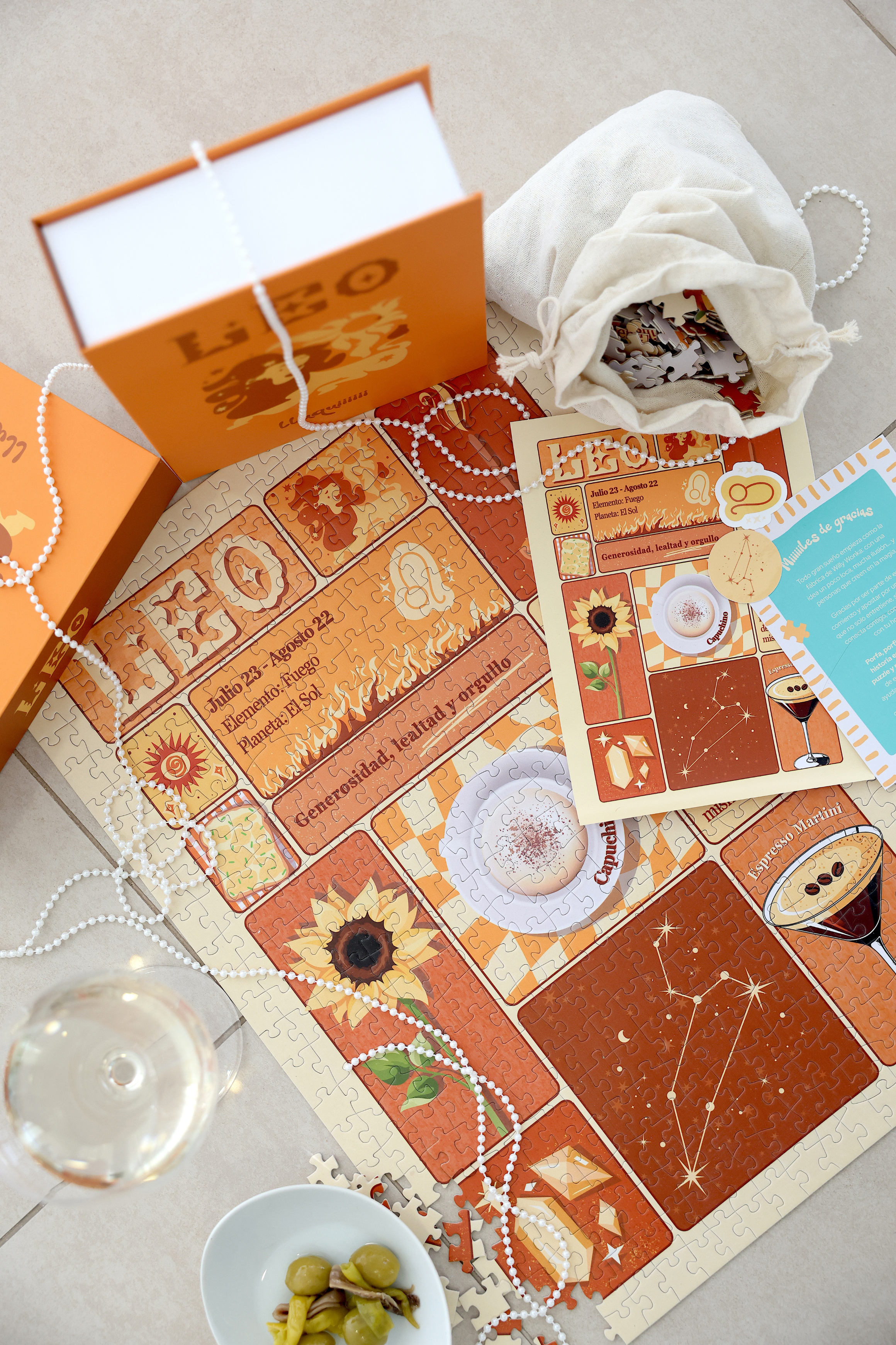 Regalo para Leo — puzzle zodiacal lluquiiiiii