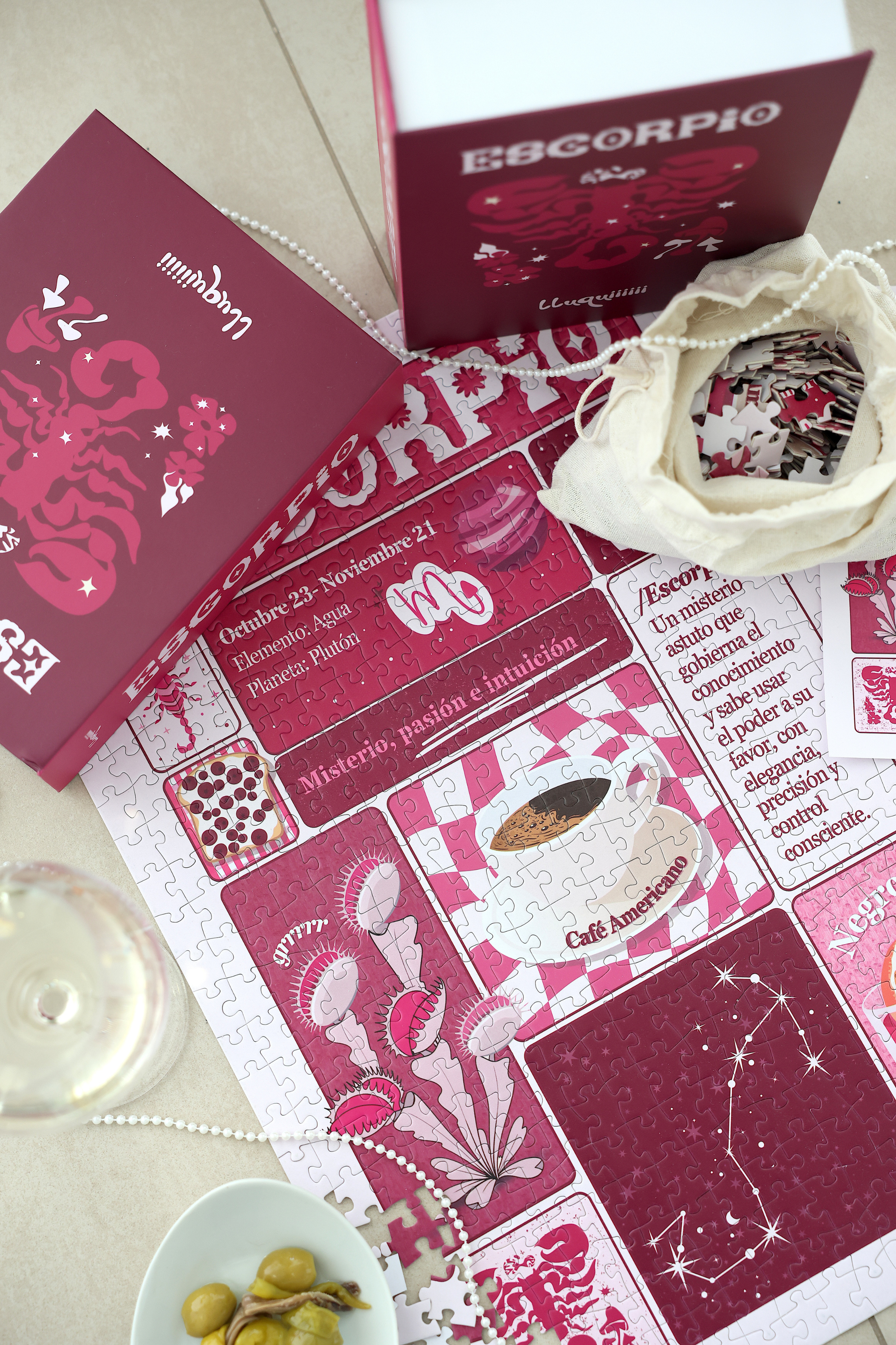 Regalo para Escorpio — puzzle zodiacal lluquiiiiii