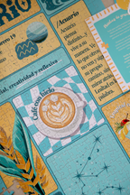 Puzzle Acuario detalle - regalo para Acuario puzzle zodiacal original
