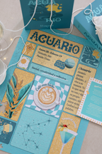 Puzzle zodiaco Acuario - lluquiiiiii, puzzle ilustrado signo Acuario