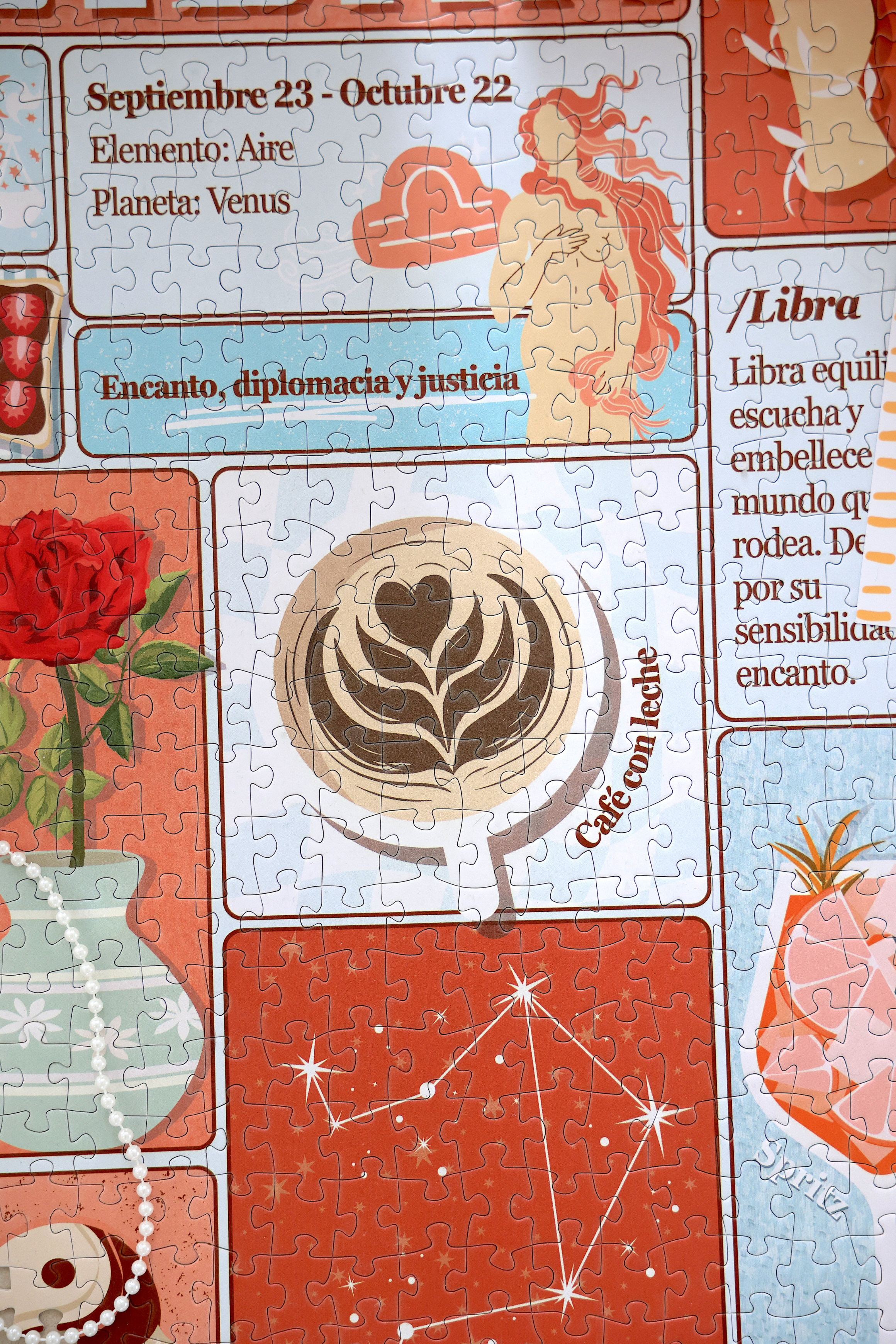 Puzzle Libra piezas - puzzle temático zodiaco lluquiiiiii