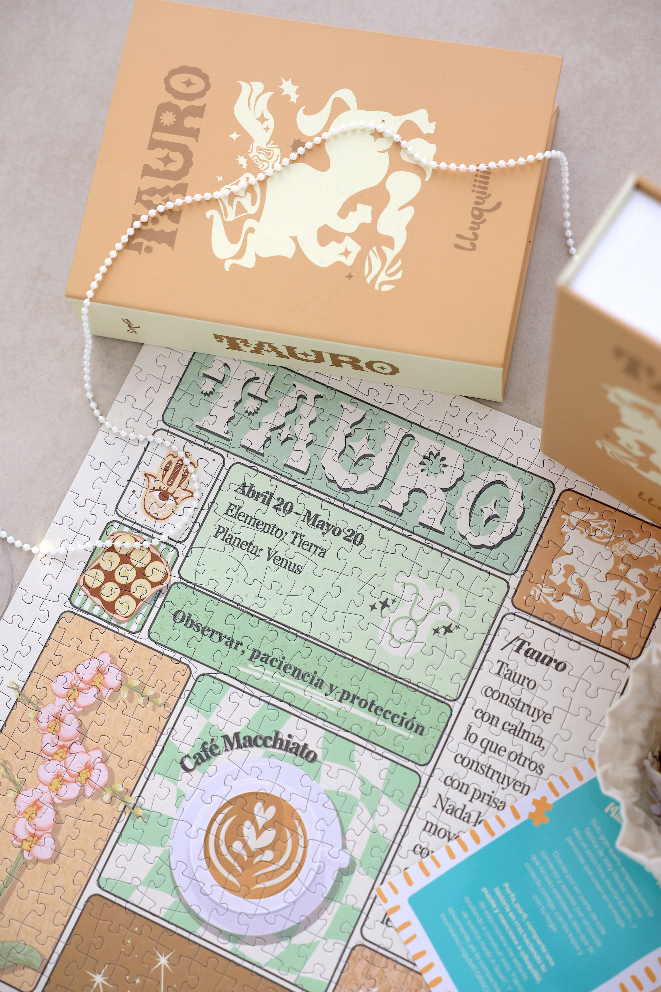 Puzzle Tauro regalo - regalo original Tauro cumpleaños
