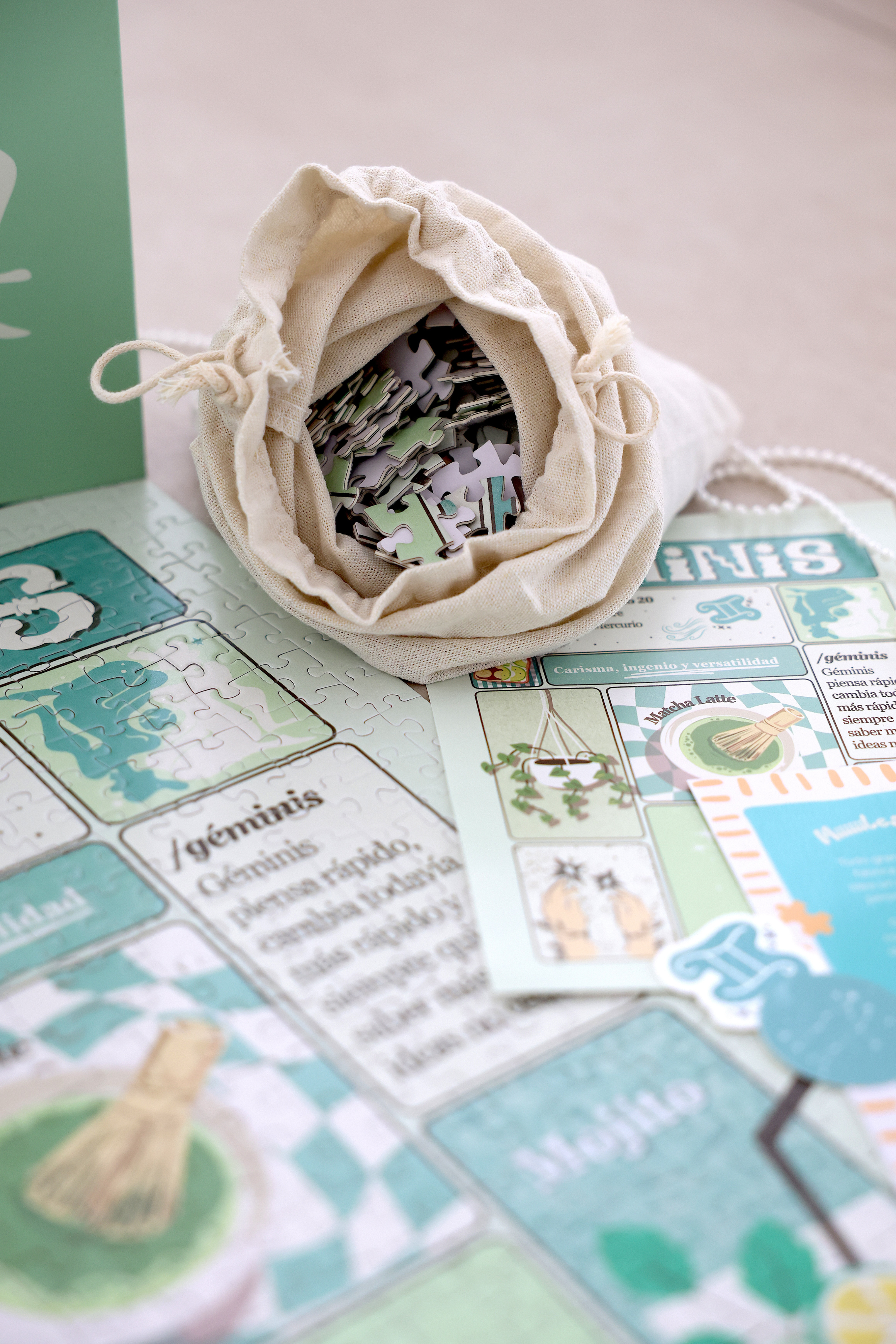 Puzzle Géminis diseño - comprar puzzle zodiacal Géminis España