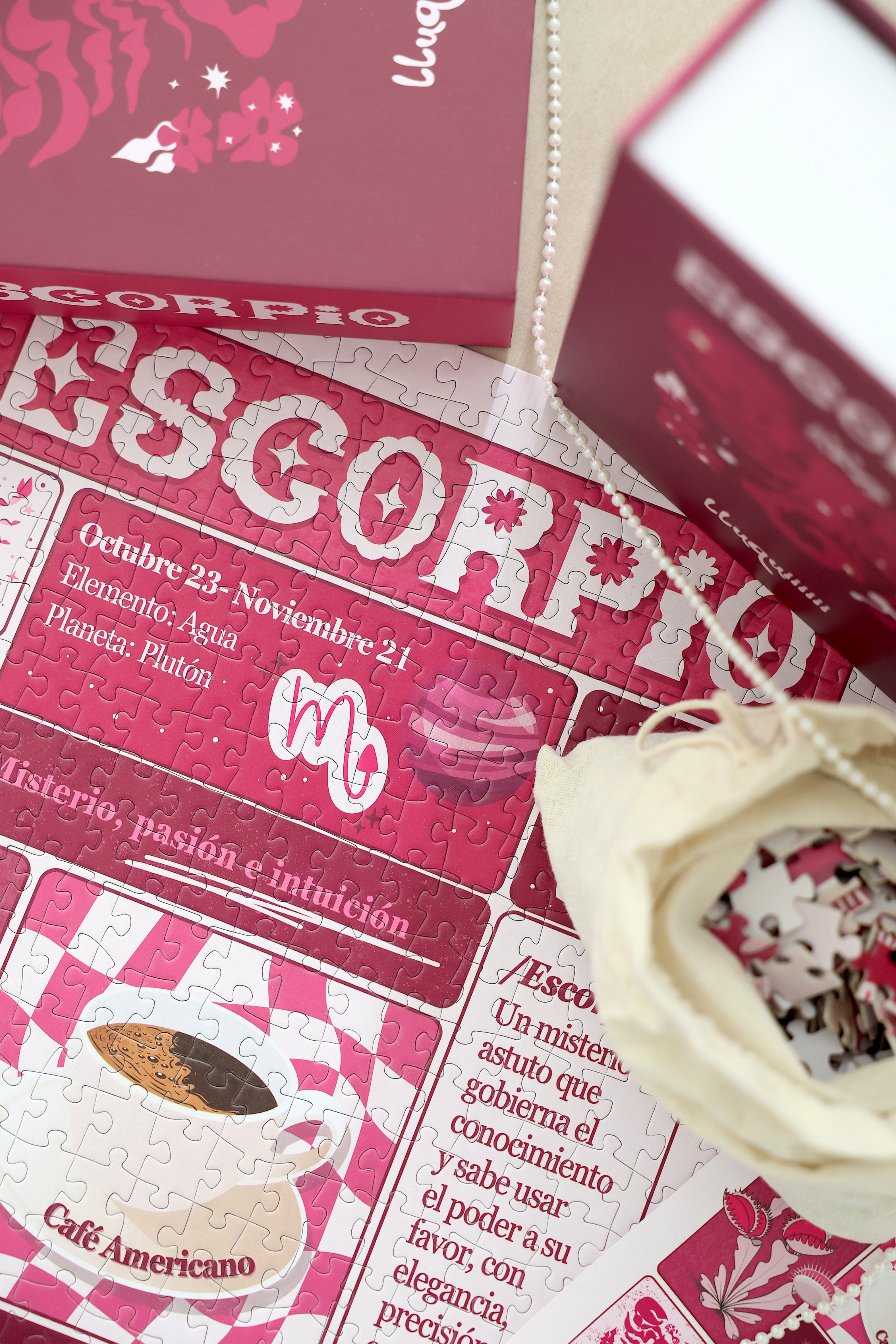 Puzzle Escorpio lluquiiiiii - puzzle signo del zodiaco 500 piezas